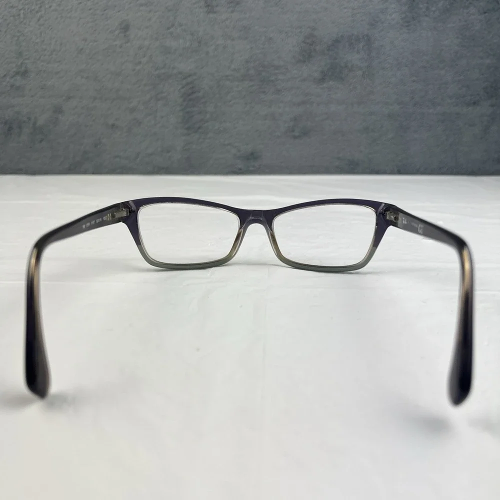 Ray-Ban RB5256 5107 Eyeglasses Translucent Purple Flex Hinge 52-16-135 FRAMES